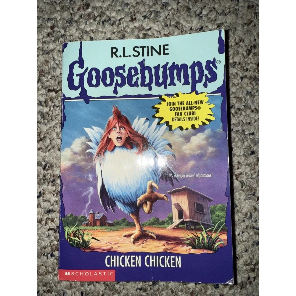 Chicken Chicken Goosebumps Book Original R.L. Stine Old Cover 1st Series Edition